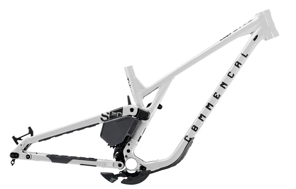 FRAME COMMENCAL SUPREME DH V5 CLEAR SILVER